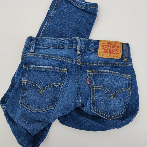 Boys Size 10 Levi's 502 Denim Jeans - Picture 2 of 5